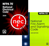 Electrical Codebook Set - 2020 National Electrical Code & 2013 Fire Alarm Code