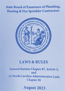 NC Laws &amp; Rules 2023