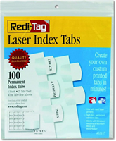 Redi-Tag Tabs for Exam Reference Books - 100 count (For NC Plumbing Exam)